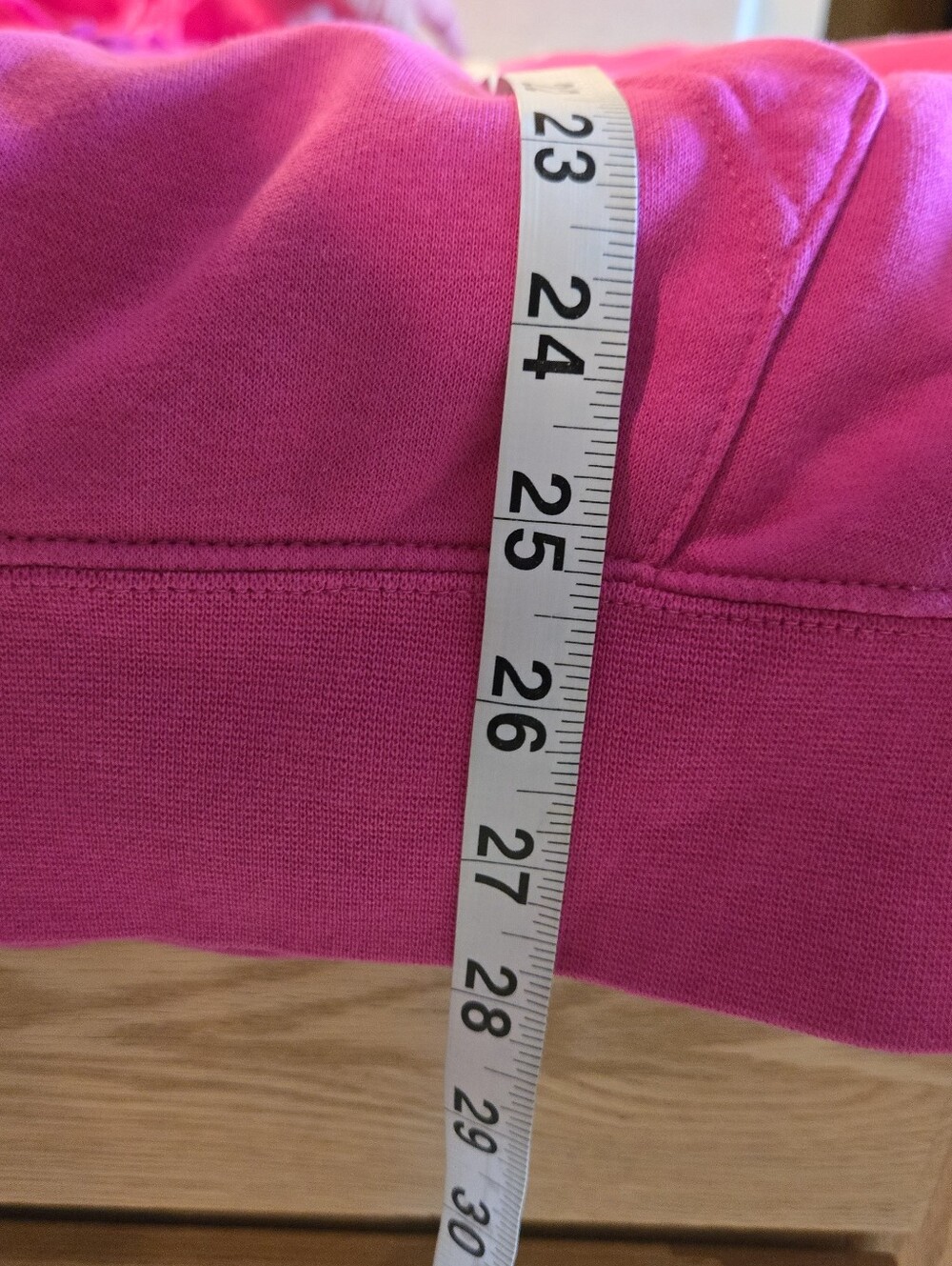 Nike Pink Pullover Hoodie with Swoosh Size Large - Picture 13 of 15